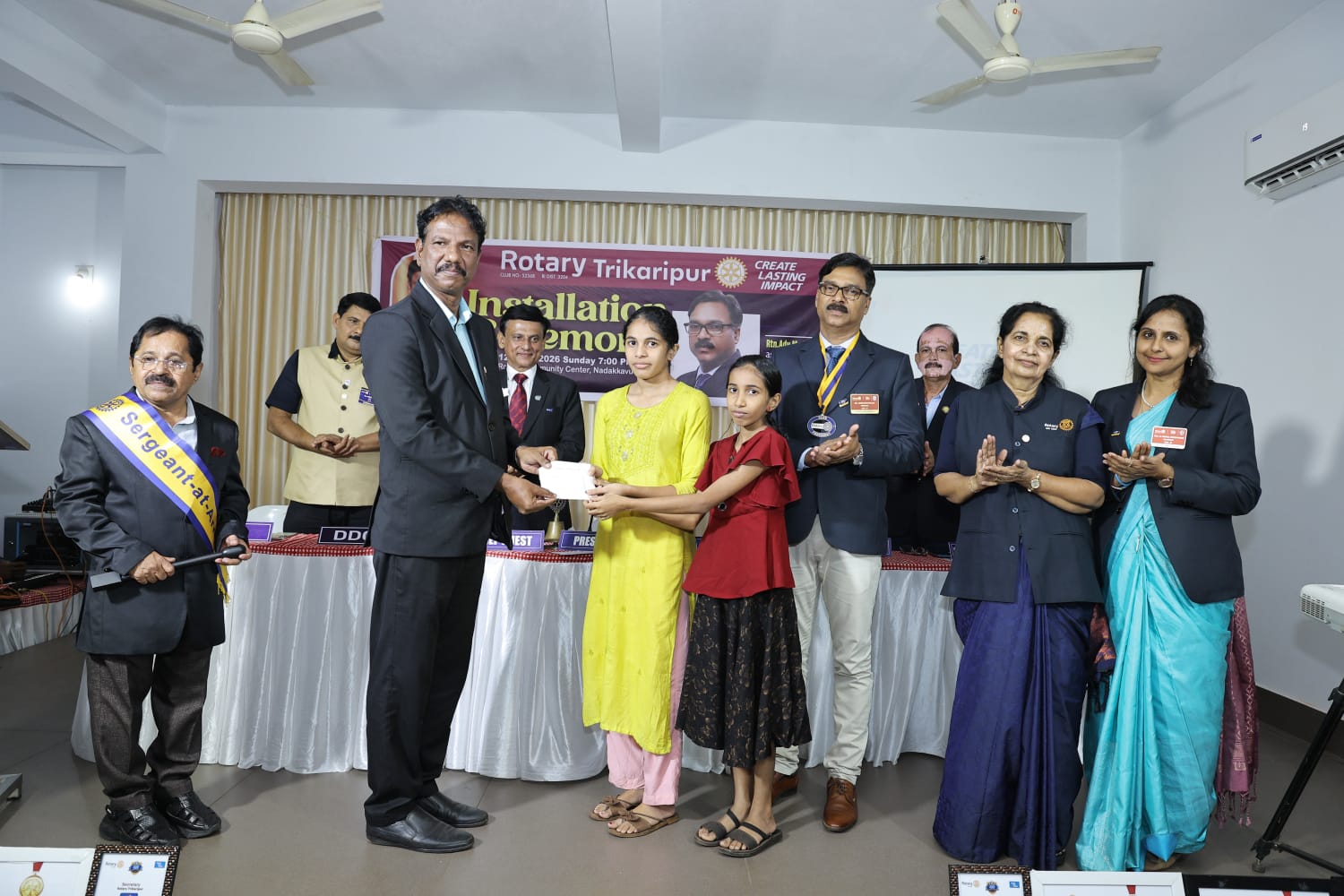 Financial support for education to Girl Students