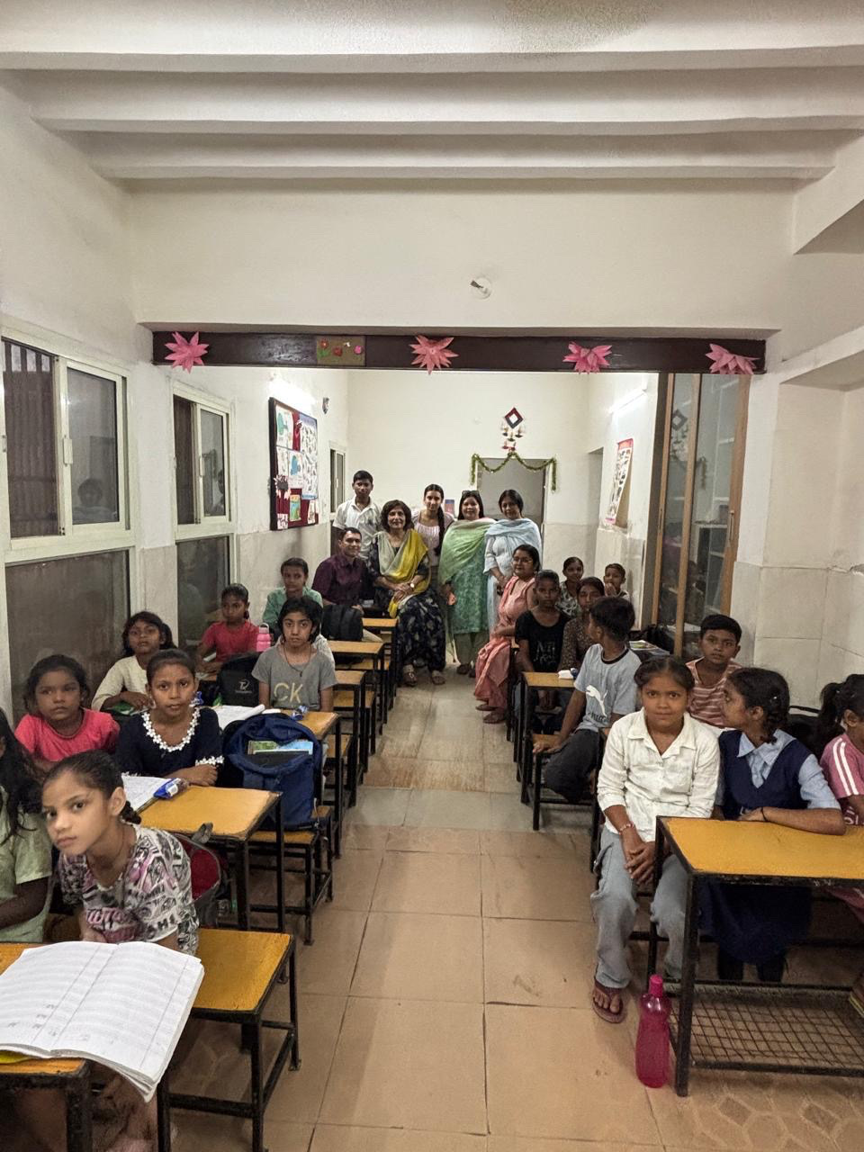 Sharing joy with children