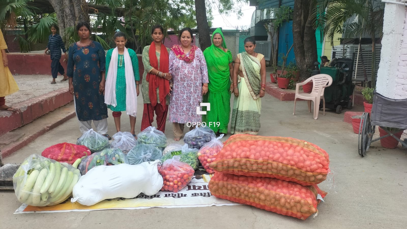 Vegetables Supply to Matrachaya Ashram