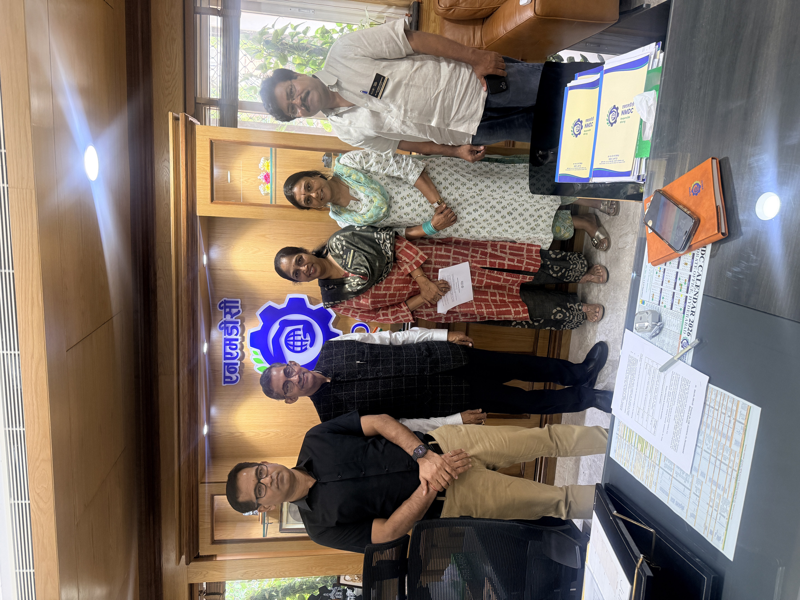 Meeting NMDC for CSR funds