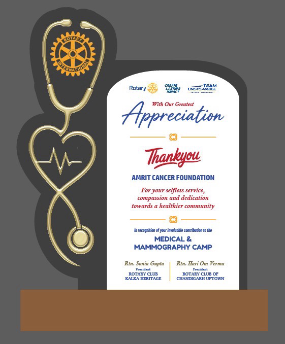 Free mega health check up and mammography camp