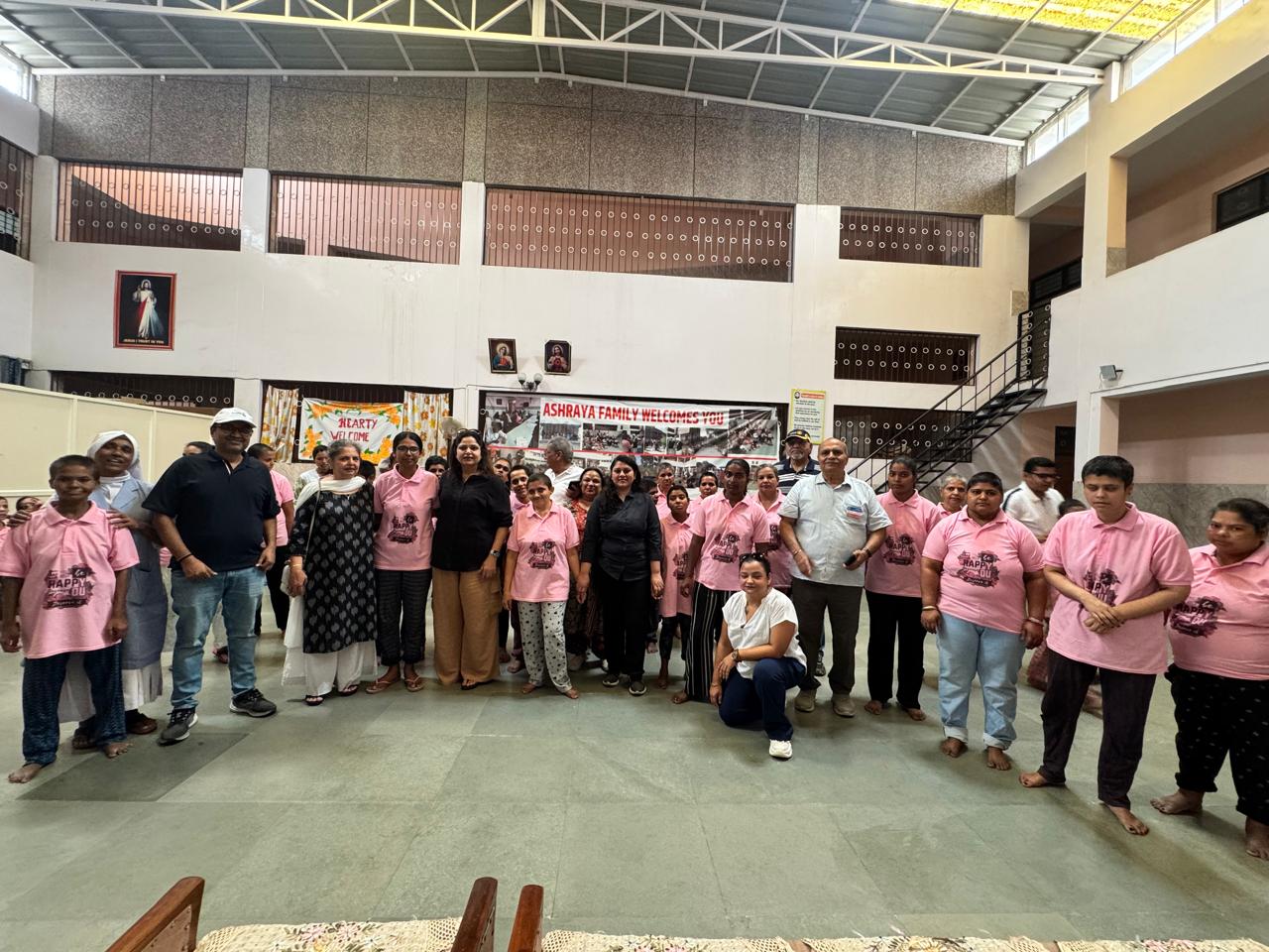 Visit to Aashray – A Shelter of Destitute