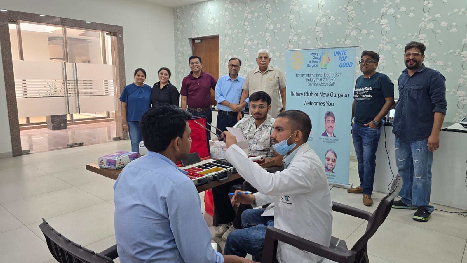 Free Eye Camp at Emaar Palm Garden