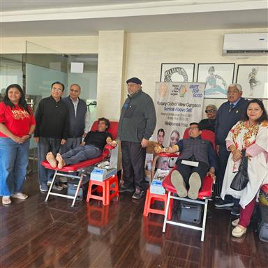 Blood Donation Camp at Bestech Sanskriti