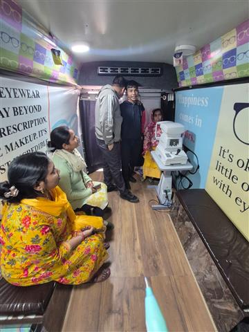 Eighth Free Eye Screening Camp at Village Naharpur