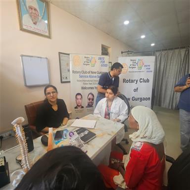 Monthly Sanitary Pad Distribution Drive