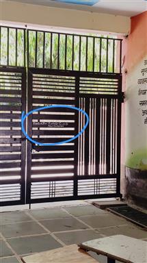 Restores School Gate at Govt. Boys School, Manesar