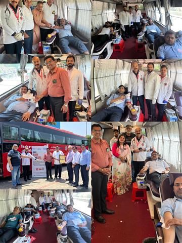 Blood Donation Camp at ISGEC, BAWAL