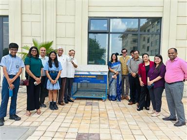 Plastic Worrier Bin Installation & Awareness Sessi