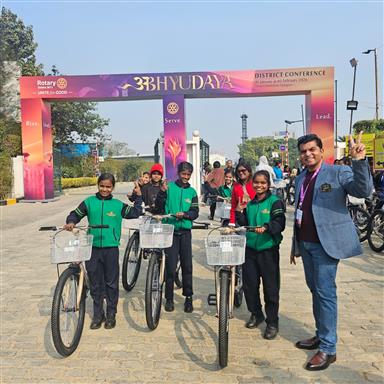 22 Cycle Distribution for Girl Students