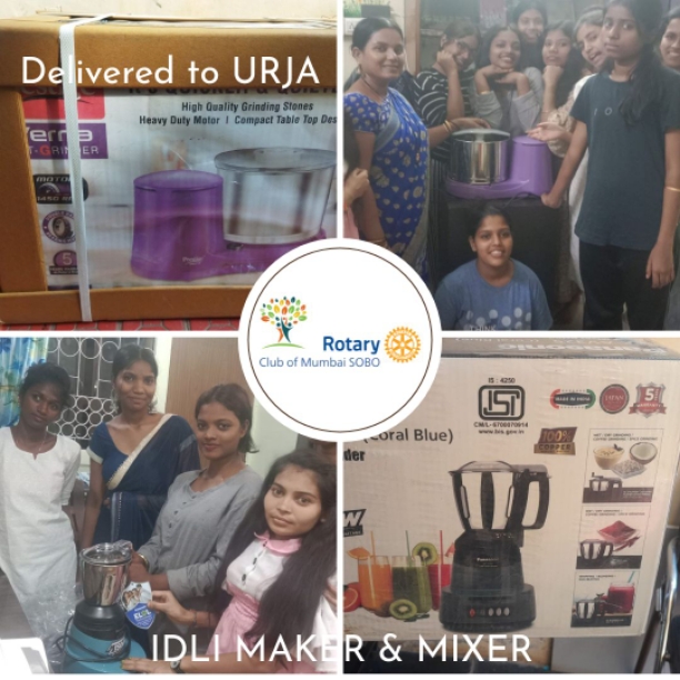 Donation of equipment to Urja