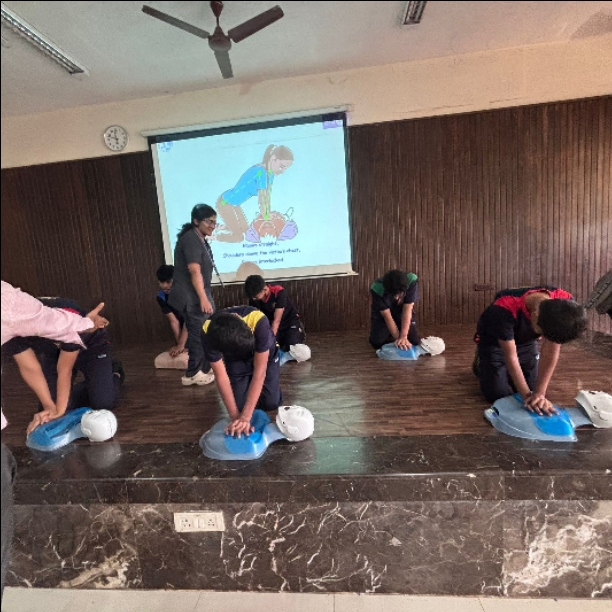 CPR session for DYPIS