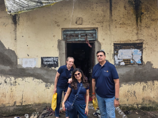 Storage Trunk donation to Anganwadis