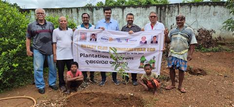 Plantation Program at Bhorosa Ashram, Mangarajpur