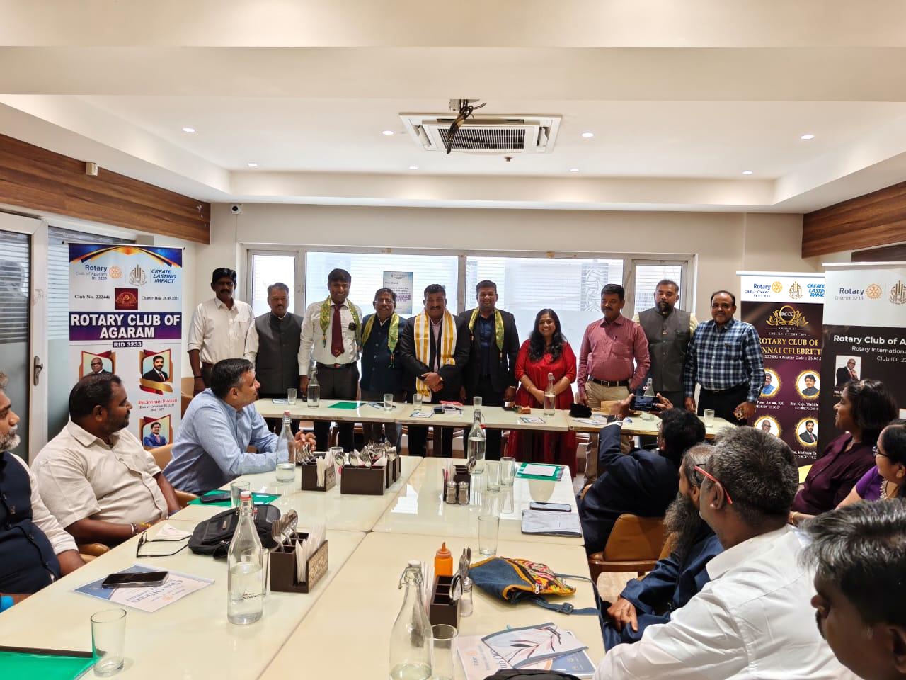 Three Clubs Unite for Rotary Board Learning Semina