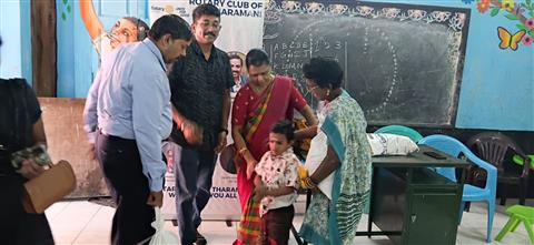 Groceries to Special Children _Pongal Celebration