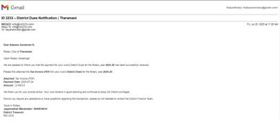 District Due Inv and RI Due Inv  Paid Report