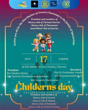 Groceries Distribution and Toys Distribution