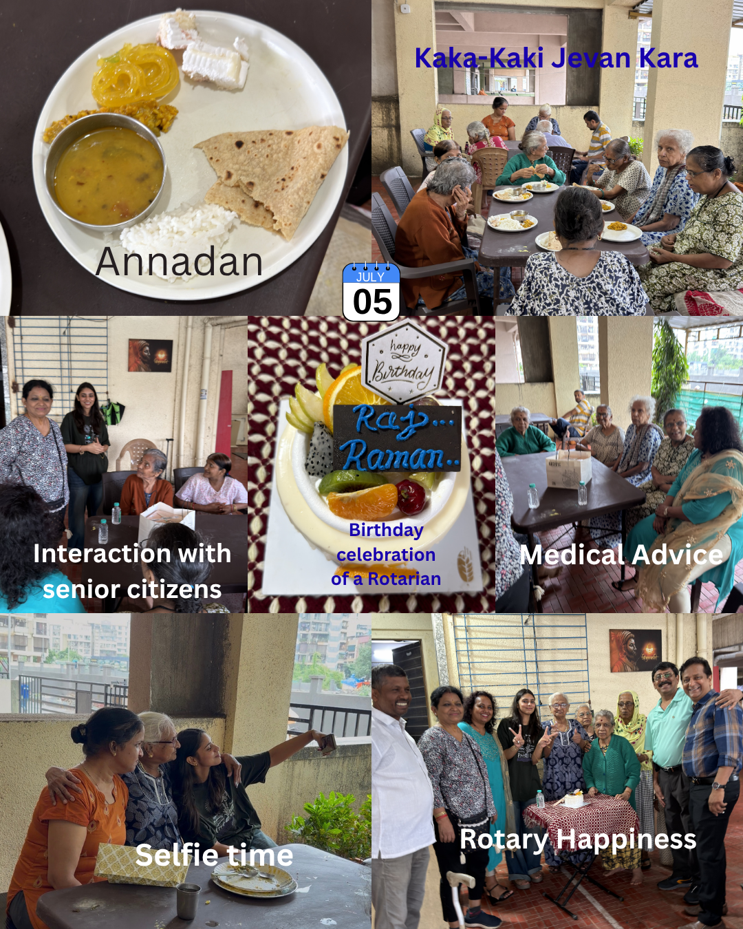 ANNADAN DAY   (KAKA - KAKI JEVAN KARA)