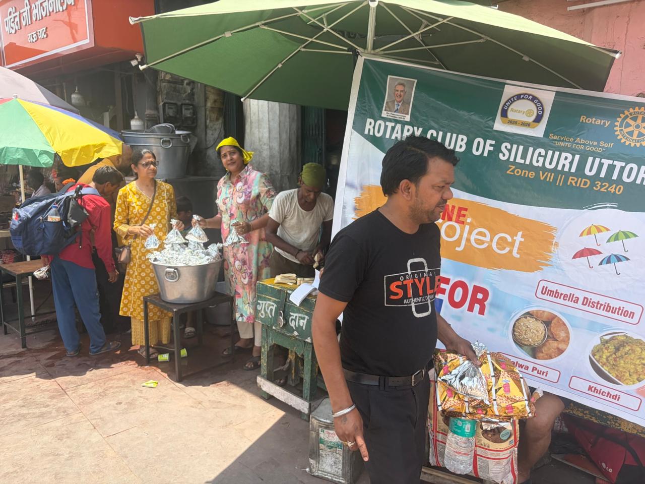 Feeding healthy meal to  needy & Touching Hearts