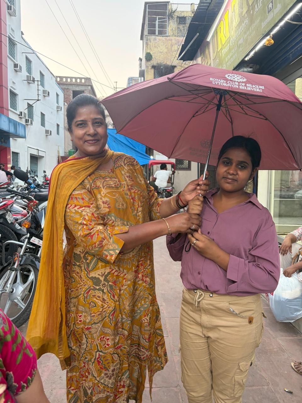 A shade of Kindness Umbrella Distribution Drive