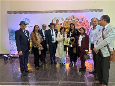 A Memorable Flag Exchange in Shillong