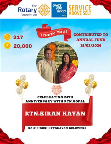 Contributed to Annual Fund