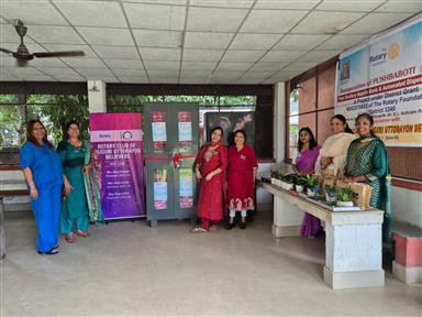 Inaugration of Automated Disposal Machine