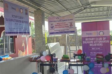 INAUGURATION OF TAJOMAYA SEWING CENTRE