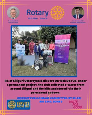 Permanent E-waste collection drive