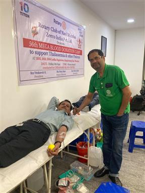 Blood Donation Camp at Zeeco