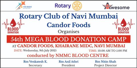 Blood Donation Camp at Candor Foods