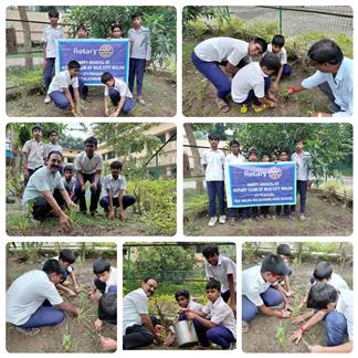 Plantation by our Happy School on 21/07/2025