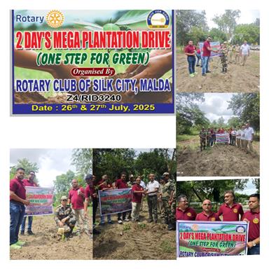Two day mega plantation drive on 26/07/25 PART-I