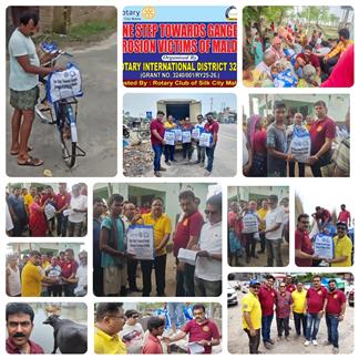 Providing relief to most affected by the erosion