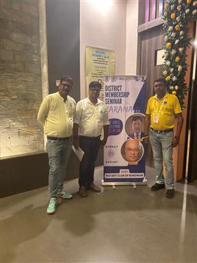 Attending the membership seminar YARANA