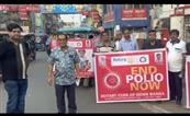 Participation on Polio Day Rally organized by
