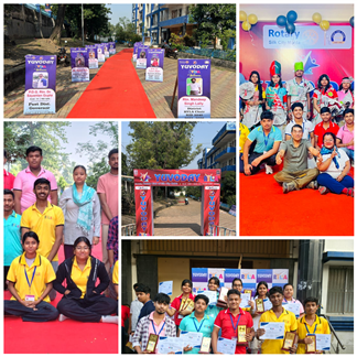 Organized RYLA 2025 YOVODAY on 7th to 9th Nov.