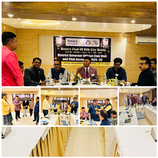 Conducting District Governors Official Visit