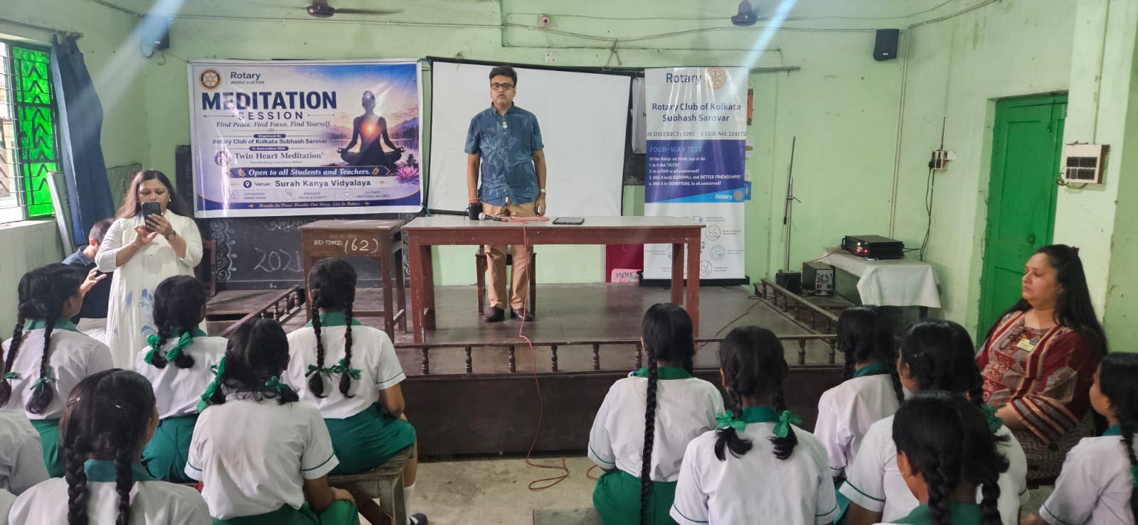 Meditation Session for girl students