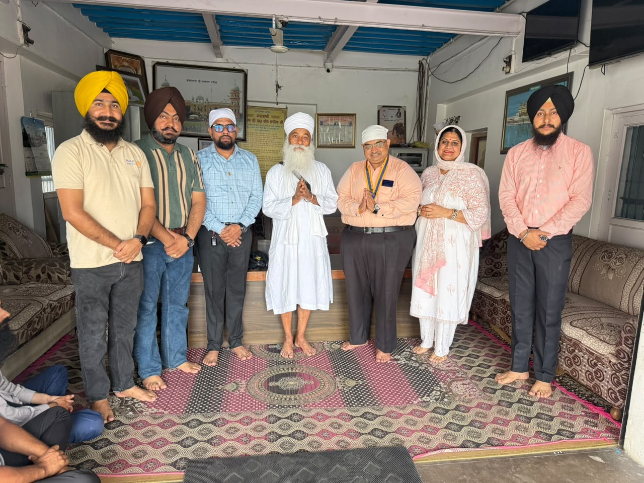 RC Ropar Central Holds Collar Exchange Ceremony