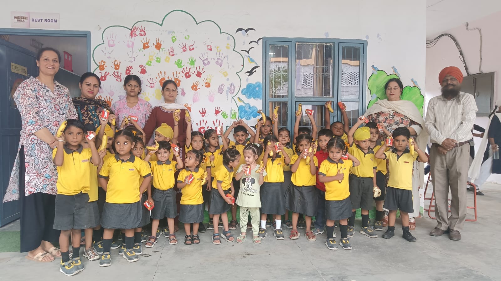 Celebrates Annapurna Day at Kidzee School