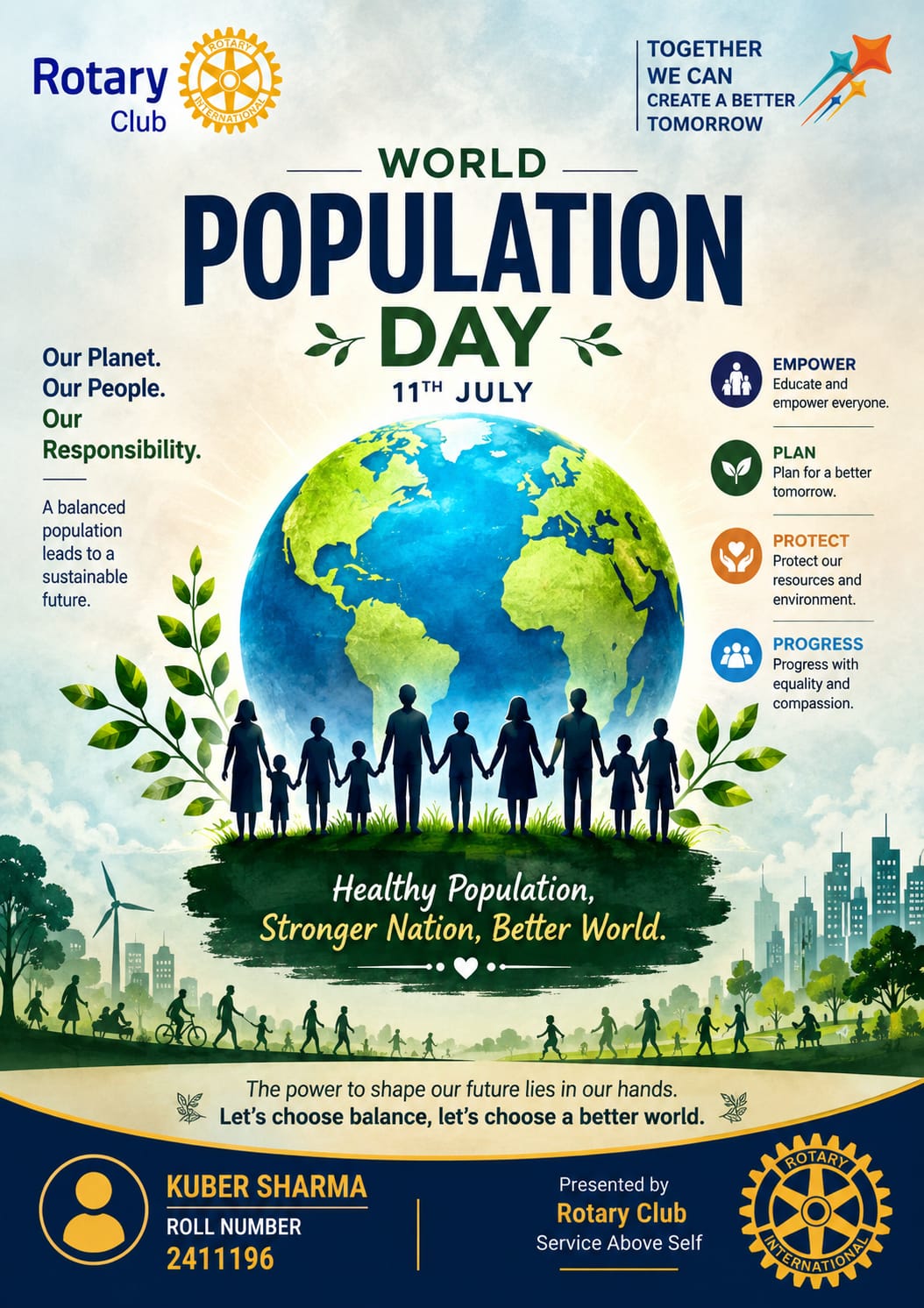 Poster Competition on World Population Day