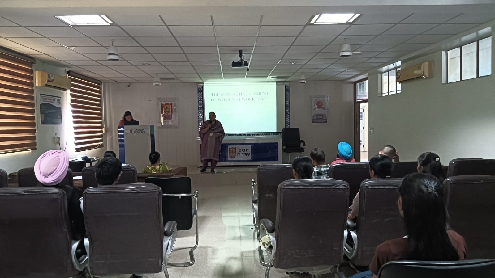 Seminar on POSH Act for New Students