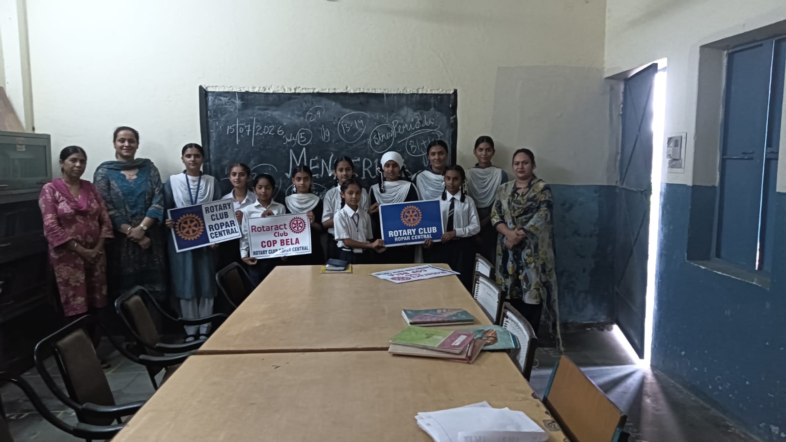 Menstrual Hygiene Seminar and Workshop at School