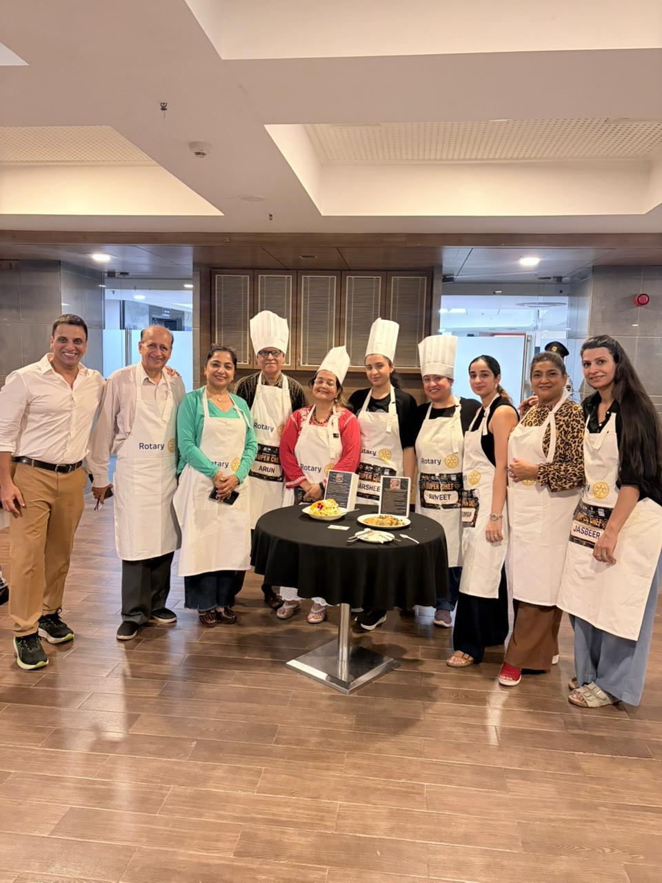 Participation in Rotary Super Chef