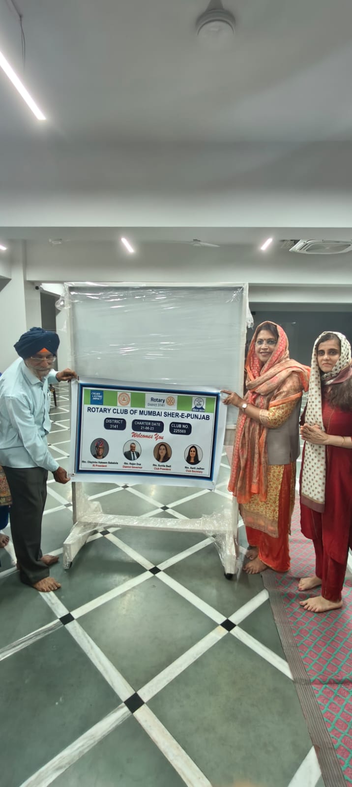 White Board Donation