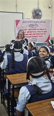 Menstrual Hygiene Awareness at GNEHS - 2
