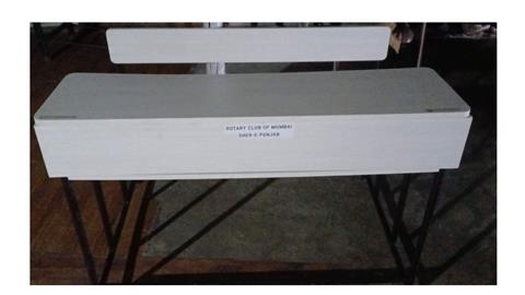 Donation of one 3 seater bench to Dispensary