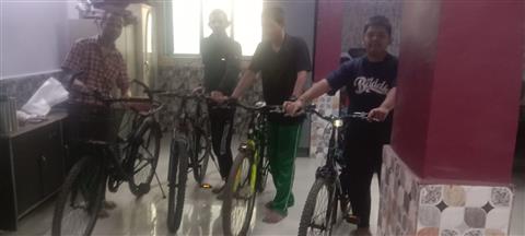Donation of Cycles - Orphanage Bhayander East